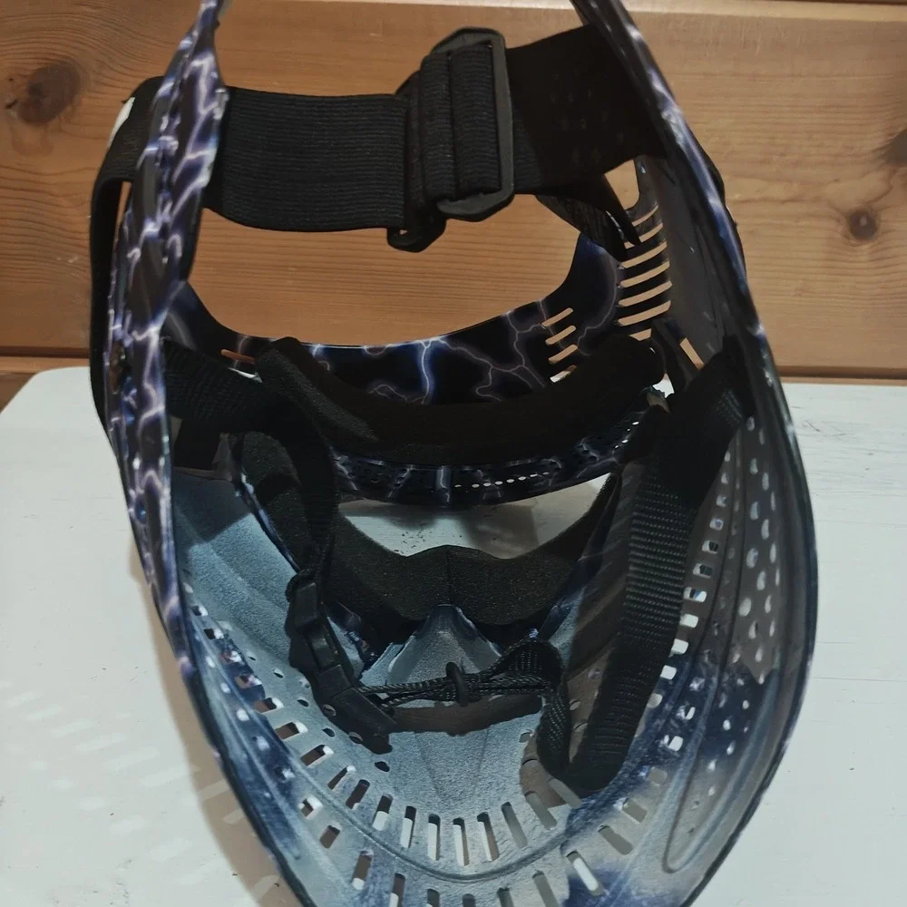 JT Airsoft Tactical Mask Paintball Protective Full Face Purple Lightning Z30